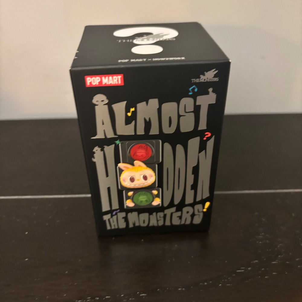 Pop Mart Labubu "The‎ Monsters" Almost Hidden Series Blind Figure Box